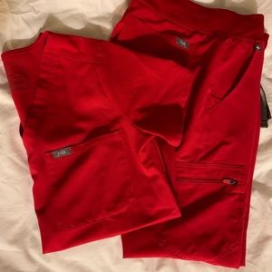 FIG Zamora Joggers in Pop Red